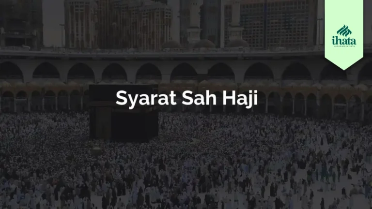 Syarat Sah Haji