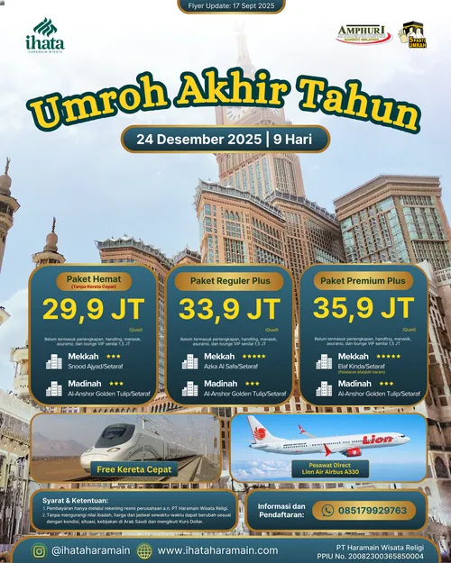 Umroh Akhir Tahun