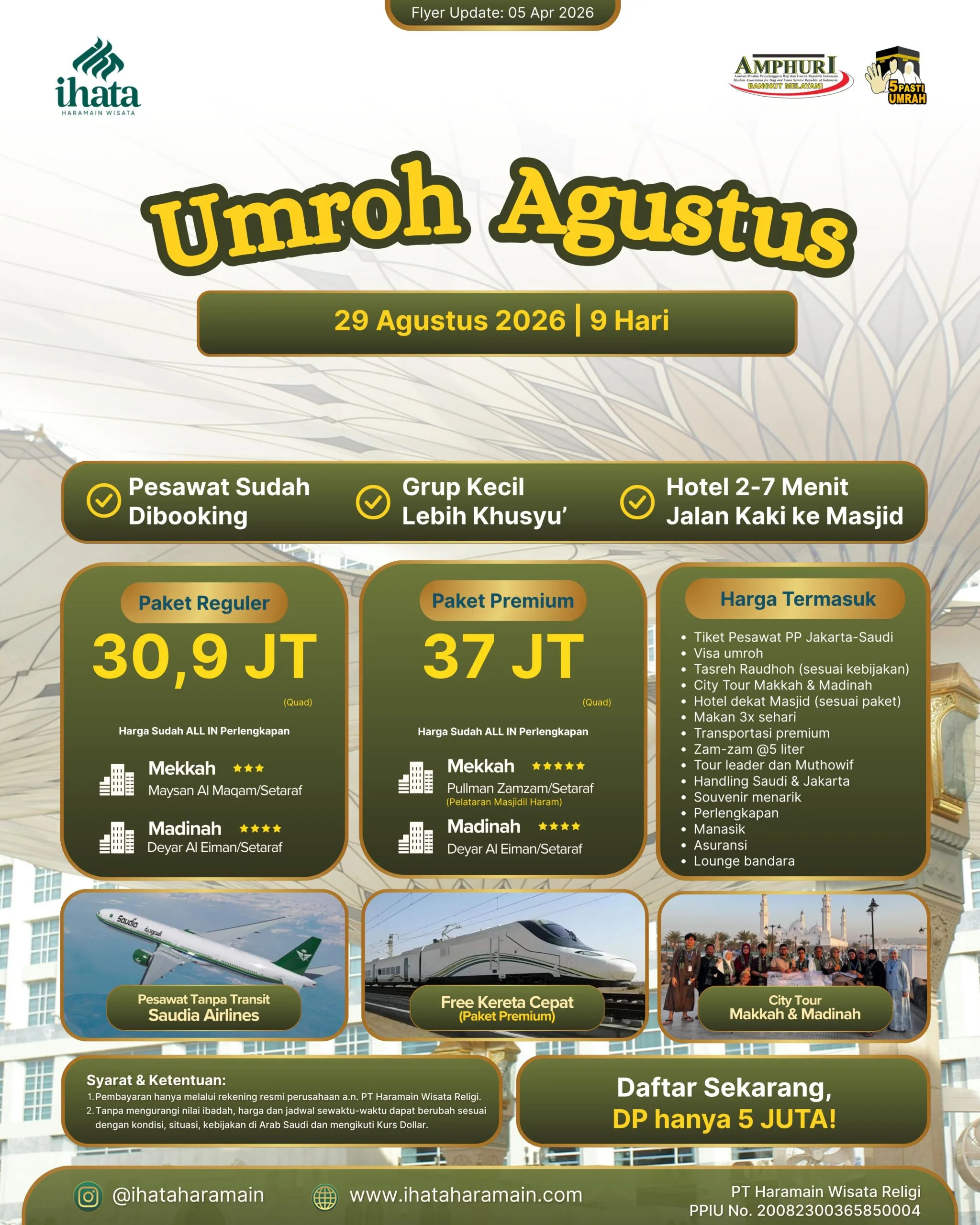 Umroh Agustus 2026