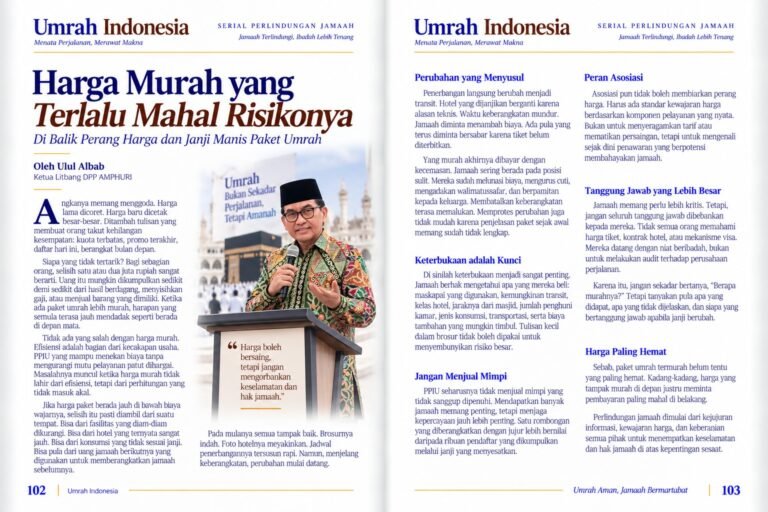 Harga Murah yang Terlalu Mahal Risikonya - Ulul Albab (Ketua Litbang DPP AMPHURI)