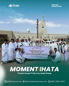 Foto bersama jamaah Umrah Private Group PT Elly Arsy Abadi